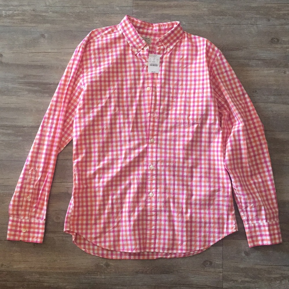 Men’s J Crew Factory Shirt Size L NWT